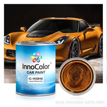 Automotive Refinish Paint With Color Solution